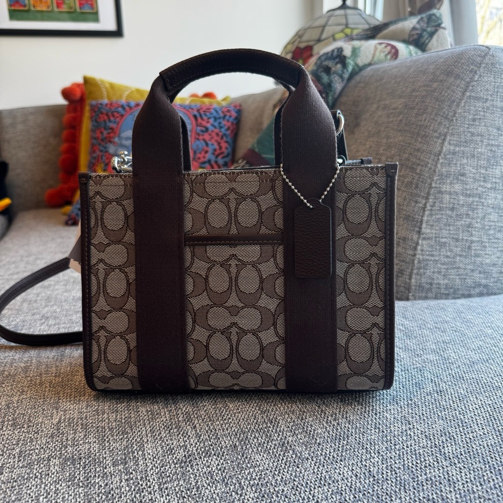 Coach Brown Smith Tote Bag - Picture 2 of 8
